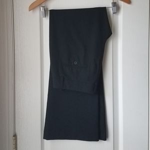 Express Editor Black Trousers Size 2S Career Pants